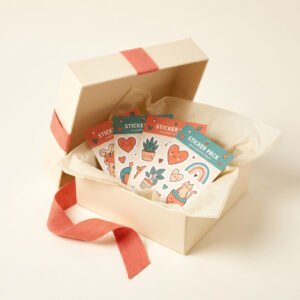 giftbox stickers — Heart Space Goodies
