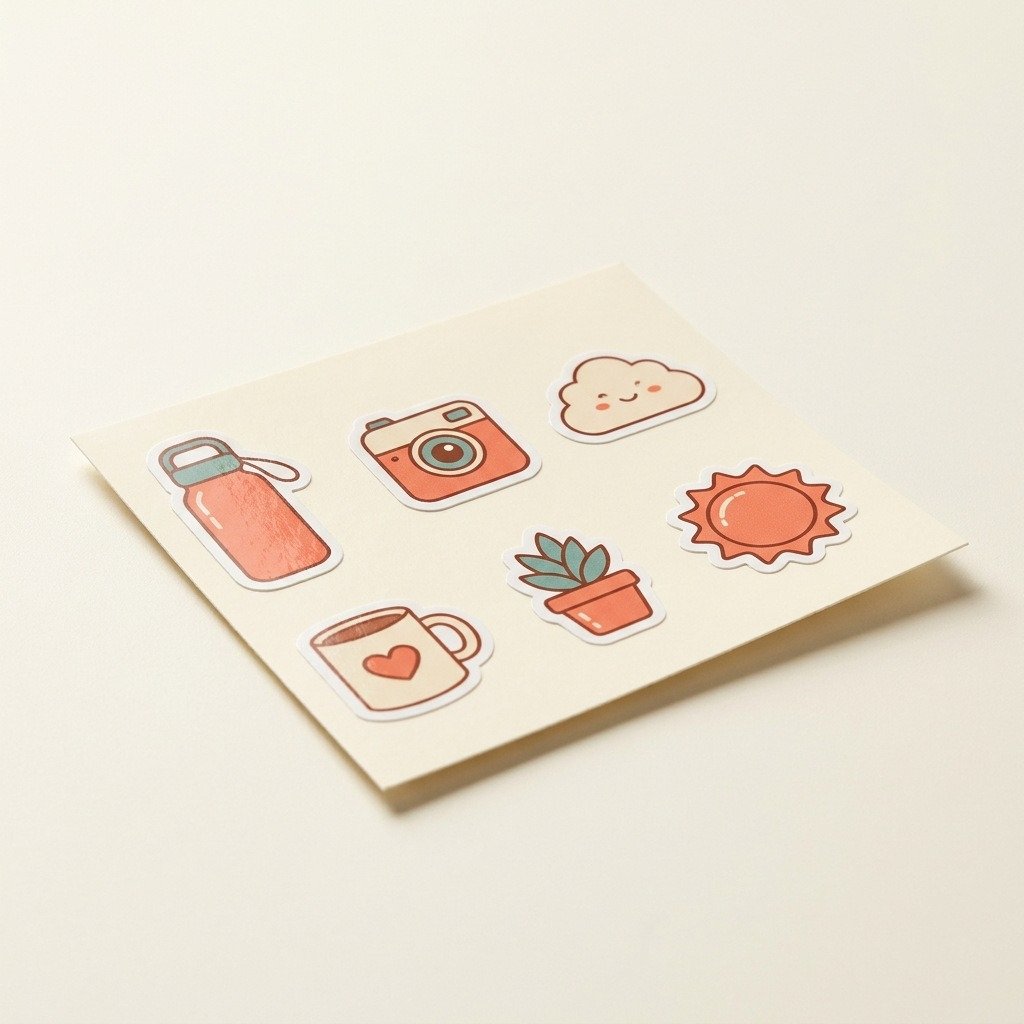 sticker diecut — Heart Space Goodies